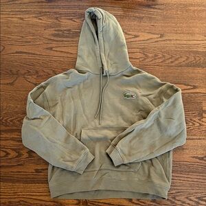 Lacoste Men's Olive Hoodie Sweater